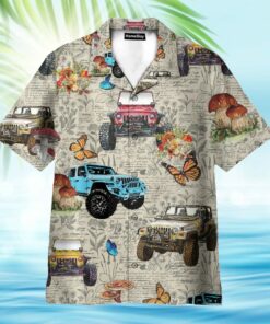 Amazing Insect With Jeep Cars Hawaiian Shirt