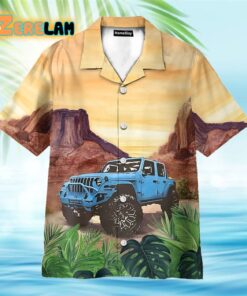 Amazing Jeep On Mountain Hawaiian Shirt
