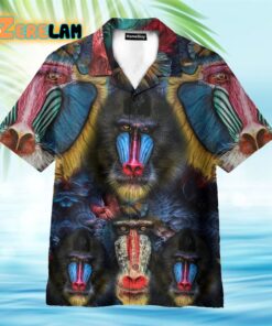 Amazing Mandrill Hawaiian Shirt