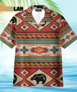 Native Bear Hawaiian Shirt