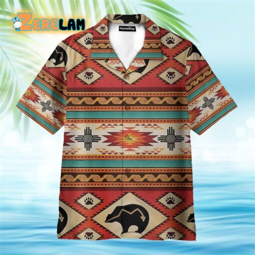 Native Bear Hawaiian Shirt