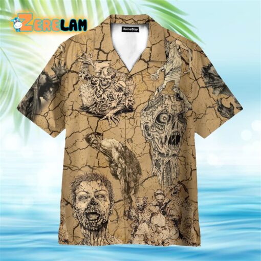 Amazing Zombies Desert Hawaiian Shirt