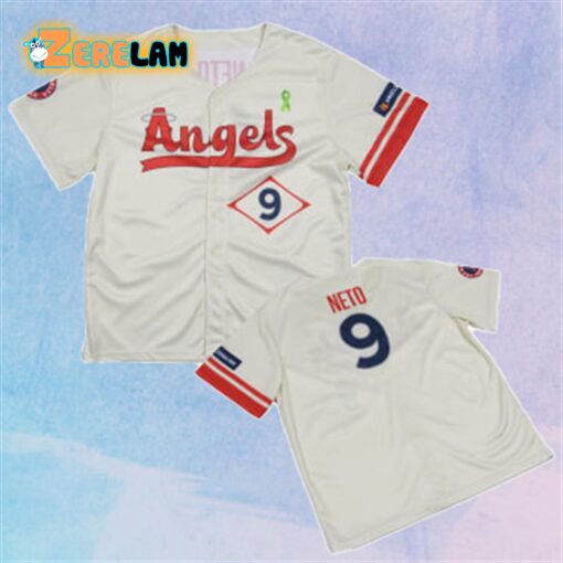 Angels Zach Neto Youth City Connect Jersey Giveaway 2024