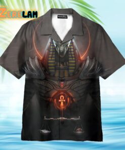 Anubis Egyptian Hawaiian Shirt