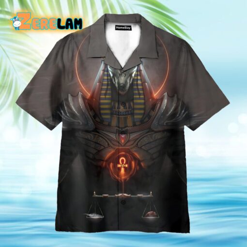 Anubis Egyptian Hawaiian Shirt