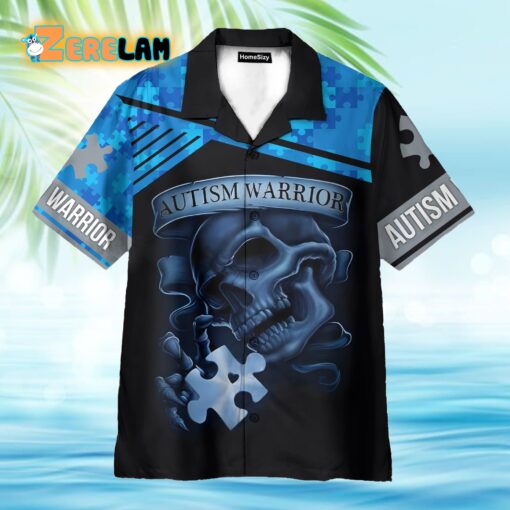 Autism Warrior Hawaiian Shirt
