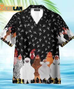 Awesome Chicken Funny Hawaiian Shirt