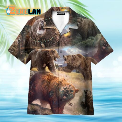 Bears Keep The Native Spirit Edition Hawaiian Shirt