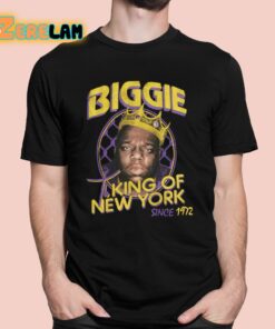 Biggie King Of New York 1972 Shirt