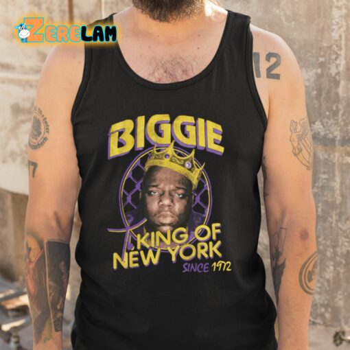 Biggie King Of New York 1972 Shirt