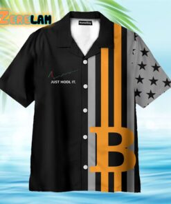 Bitcoin Just Hold It Hawaiian Shirt