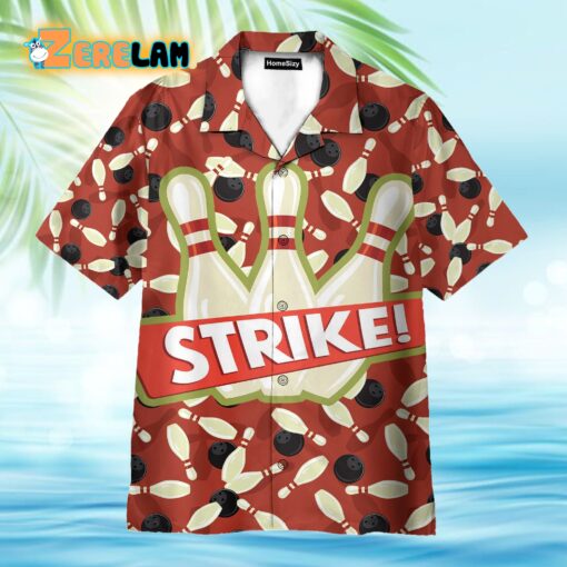 Bowling Strike Hawaiian Shirt