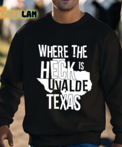 Brett Cross Where The Heck Is Uvalde Texas Shirt 3 1