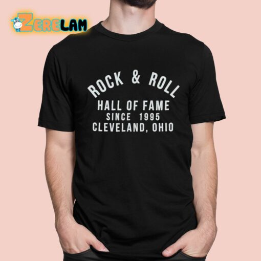 Bryan Rock Hall Arched Hall Of Fame Shirt