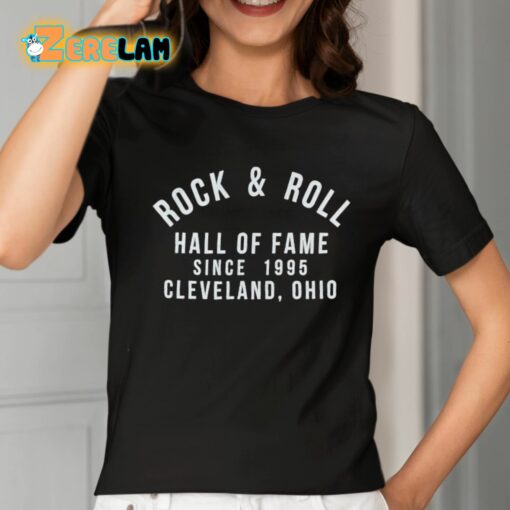 Bryan Rock Hall Arched Hall Of Fame Shirt