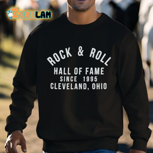 Bryan Rock Hall Arched Hall Of Fame Shirt