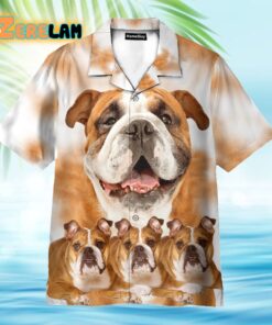 Bulldog Funny Hawaiian Shirt