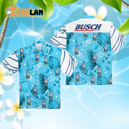 Busch Latte Hawaiian Shirt