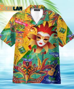 Carnival Mardi Gras Funny Hawaiian Shirt