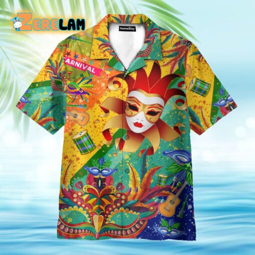 Carnival Mardi Gras Funny Hawaiian Shirt