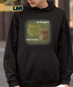 Cat No Thoughts Head Empty Shirt 4 1