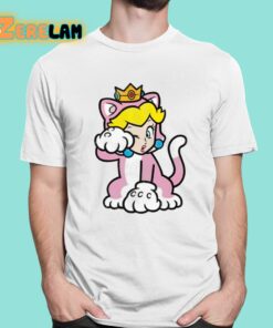 Cat Peach Solo Shirt