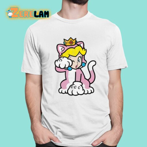 Cat Peach Solo Shirt