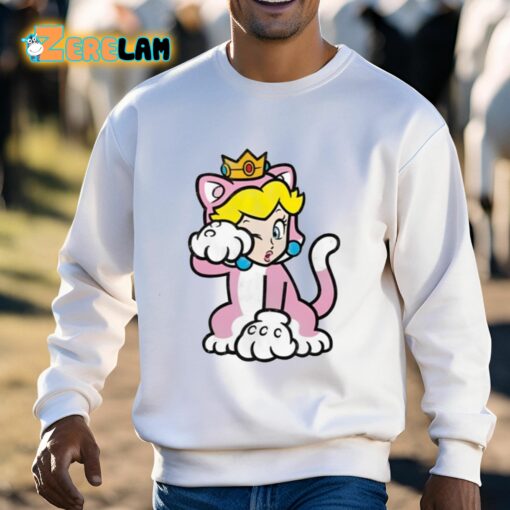 Cat Peach Solo Shirt