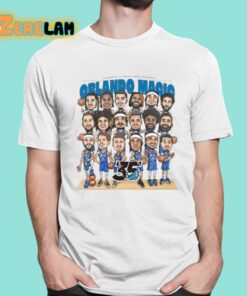 Celebrating 35 Years Of Magic Basketball Orlando Shirt 1 1
