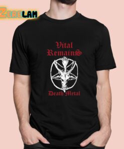 Charlie Kirk Vital Remains Death Metal Shirt 1 1