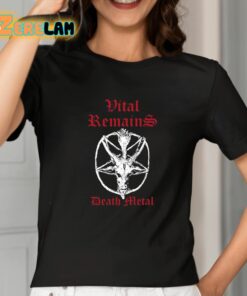 Charlie Kirk Vital Remains Death Metal Shirt 2 1