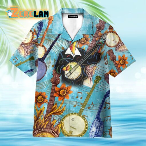 Cheerful Melodies From Banjo Hawaiian Shirt