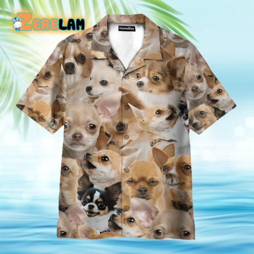 Chihuahua Awesome Funny Hawaiian Shirt
