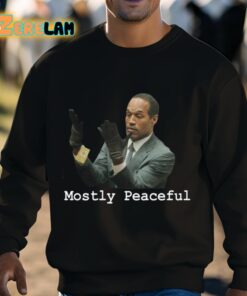 Chris Curtis Oj Simpson Mostly Peaceful Shirt 3 1