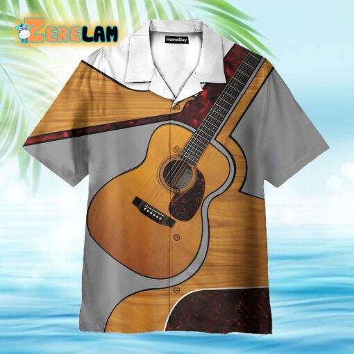 Classic Guitar Hawaiian Shirt