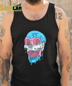 Cody Daigle Orians Dripping Trans Pride Skull Transgender Shirt 5 1