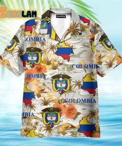 Colombia Tropical Hawaiian Shirt