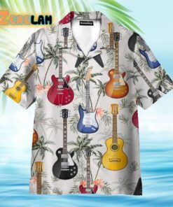 Colorful Guitar Hawaiian Shirt