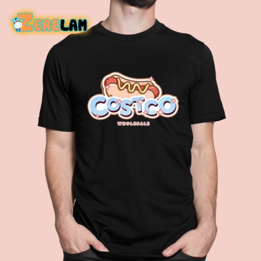 Costco Hot Dog Wholesale Vtuber Shirt