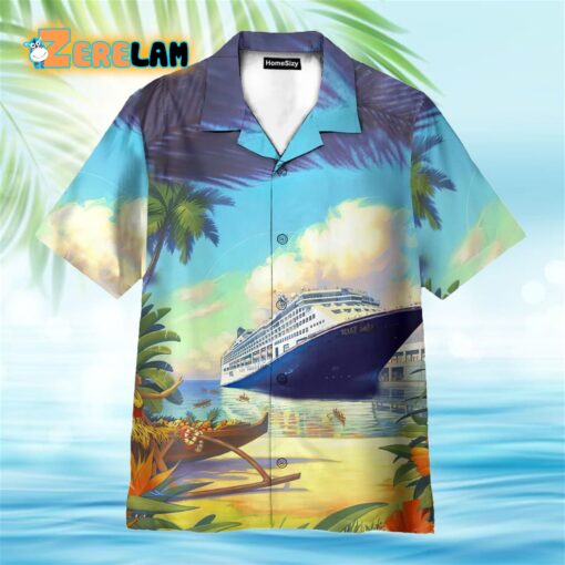 Cruises Ship Mardi Gras Hawaiian Shirt