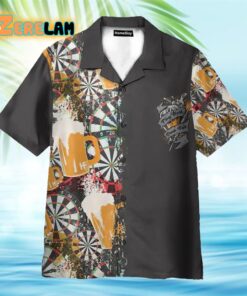 Darts Beer Repeat Party Hawaiian Shirt