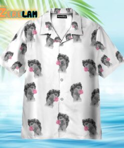 David Michelangelo Bubble Gum Hawaiian Shirt