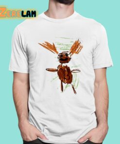 Deer Bango Illustration Shirt