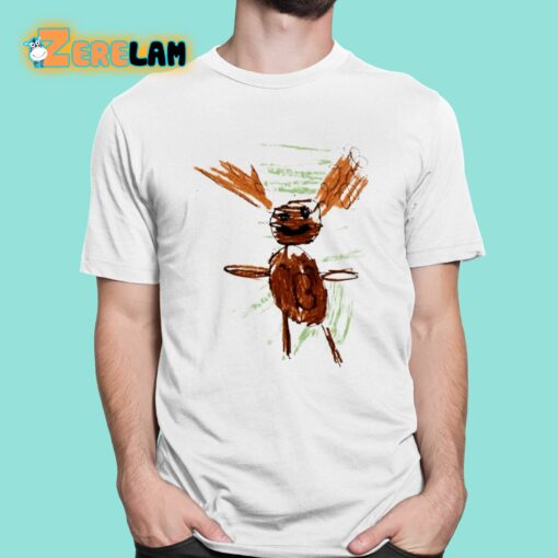 Deer Bango Illustration Shirt