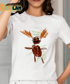 Deer Bango Illustration Shirt 2 1