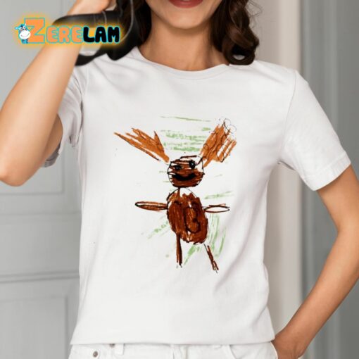 Deer Bango Illustration Shirt