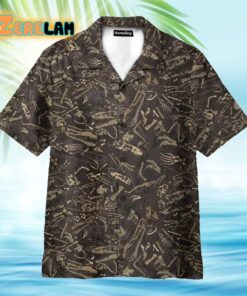 Dinosaurs Fossil Hawaiian Shirt