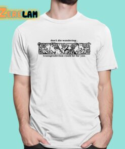 Dont Die Wondering Transgenderism Could Be For You Shirt 1 1