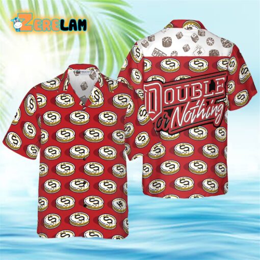Double Or Nothing Casino Hawaiian Shirt