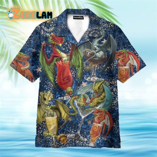 Dragon Cocktail Hawaiian Shirt